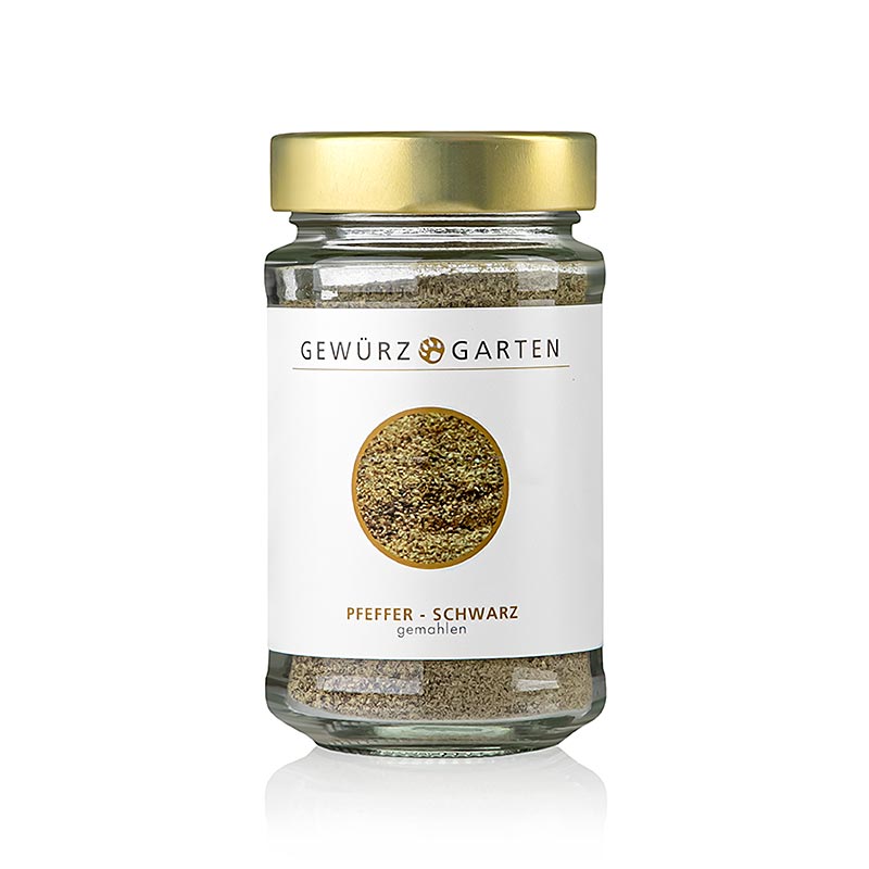 Gewürzgarten Peppar, svart, malen, 120 g