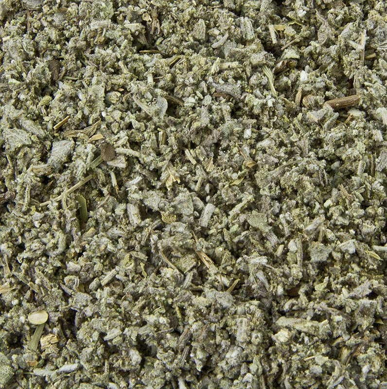 Gewürzgarten Salviablad, torkade, skurna, 40 g