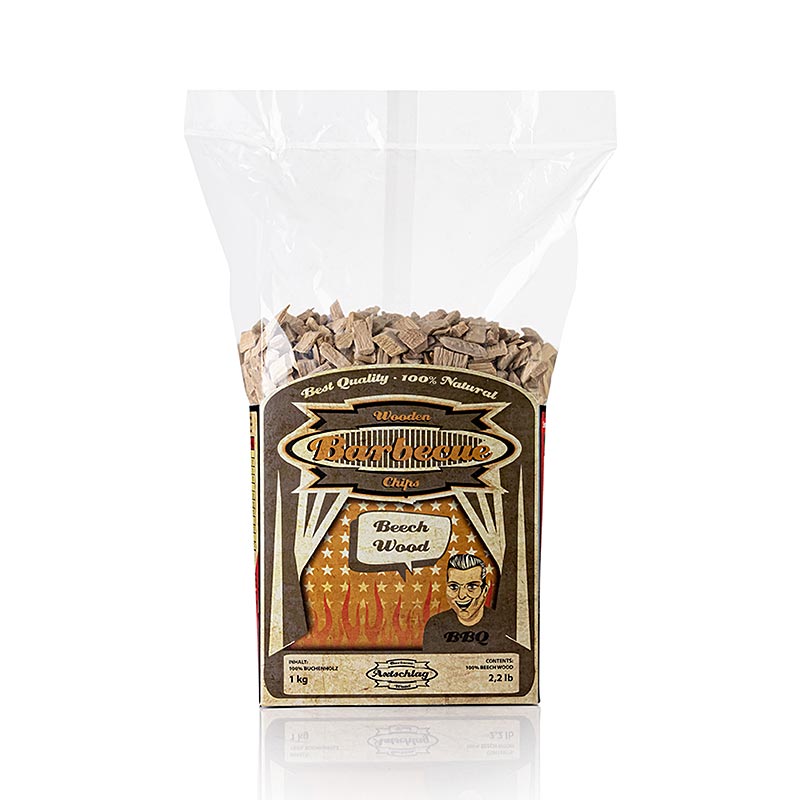 Grill BBQ – Rökflis av bok (Beech), 1 kg
