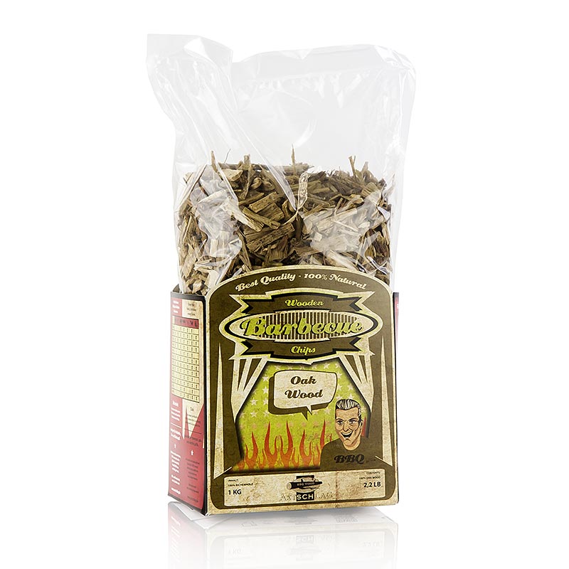 Grill BBQ – Rökflis av ek (Oak), 1 kg