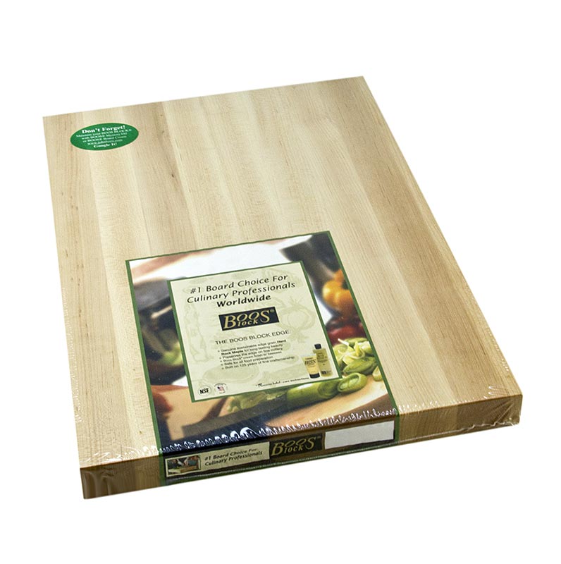 Boos Block skärbräda Chop-n-Slice av lönn, 51x38x3 cm, utan avrinningsränna, 1 St