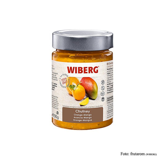 WIBERG Chutney apelsin-mango, 390 g