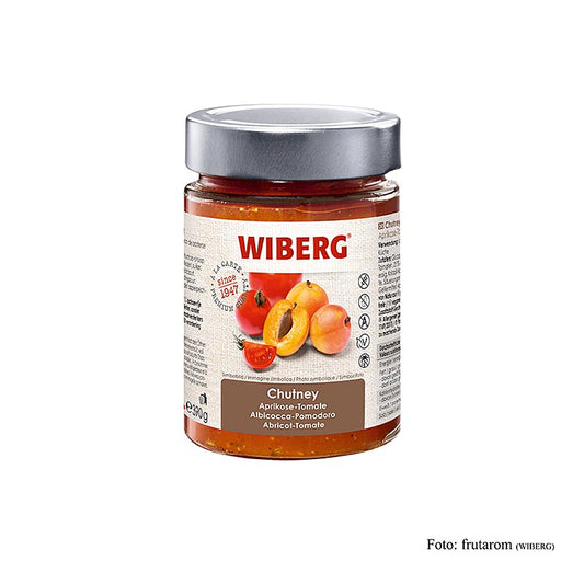 WIBERG Chutney aprikos-tomat, 390 g