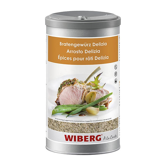 Wiberg stek krydda Delizia, kryddsalt, 950 g