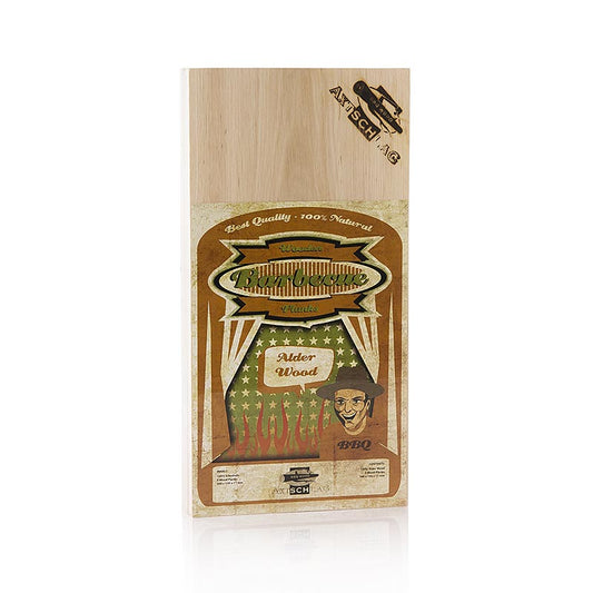 Grill BBQ - Wood Planks grillbrädor, al (Alder), 15x30x1,1 cm, 3 st