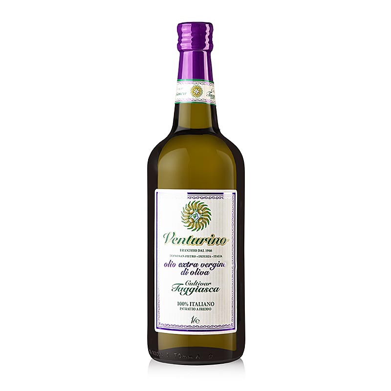 Extra jungfruolja, Venturino, 100 % Taggiasca-oliver, 1 l