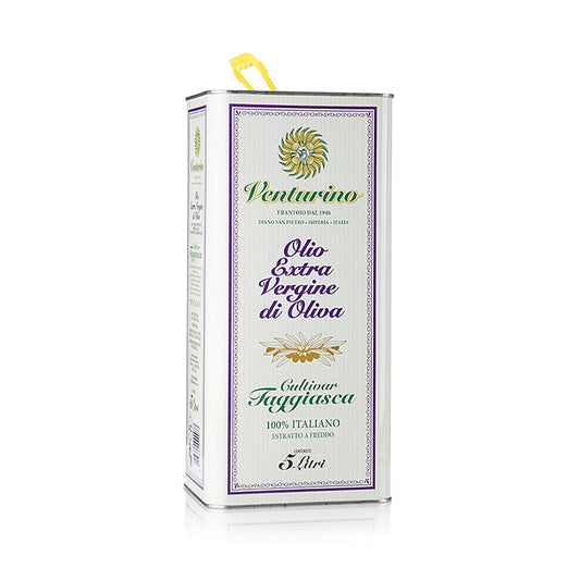 Extra jungfruolja, Venturino, 100 % Taggiasca-oliver, 5 L