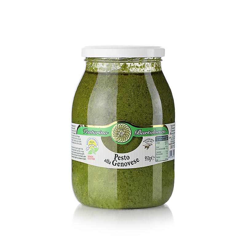 Pesto alla Genovese, basilikasås, Venturino, 950 g