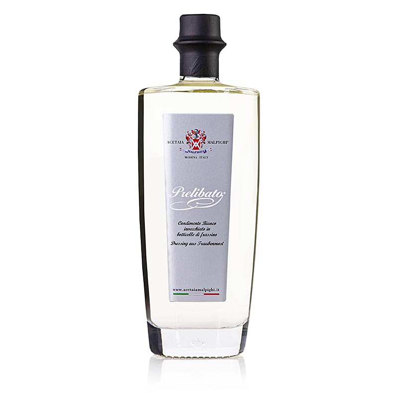 Prelibato, balsamico bianco condimento, 5 år, askfat, Malpighi, 500 ml
