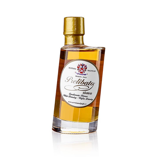 Prelibato, Balsamico Bianco Condiment Riserva, 8 år, askfat, Malpighi, 200 ml