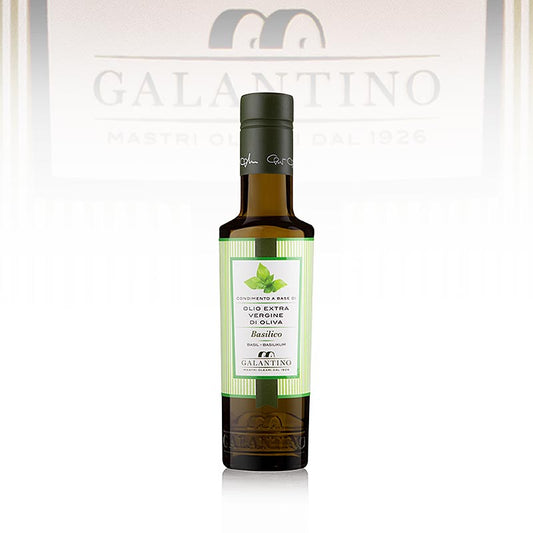 Extra jungfruolja, Galantino med basilika – Basilicolio, 250 ml