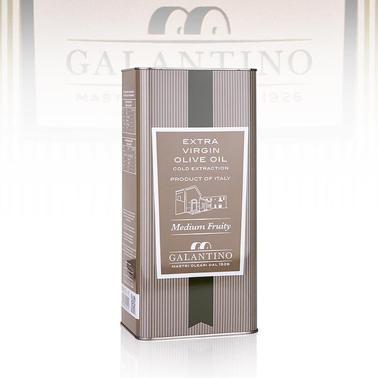 Extra jungfruolja, Galantino "Il Frantoio", lätt fruktig, 5 L