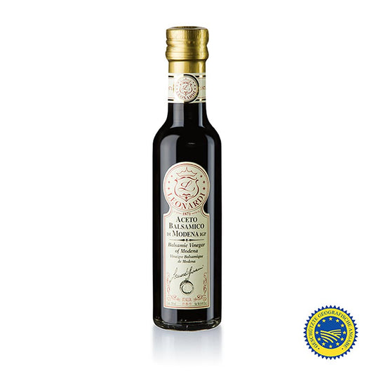 Leonardi – Aceto Balsamico di Modena IGP/g.g.A., ”Classico”, 2 år, 250 ml