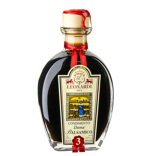 Leonardi - Balsamico Dama Condimento, 3 år, 250 ml