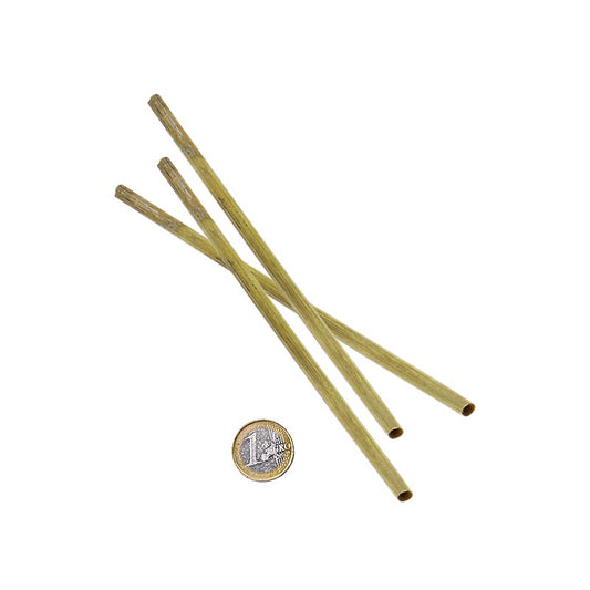Naturstrå-sugrör "Strohmi", för cocktails, 17 cm, 250 st