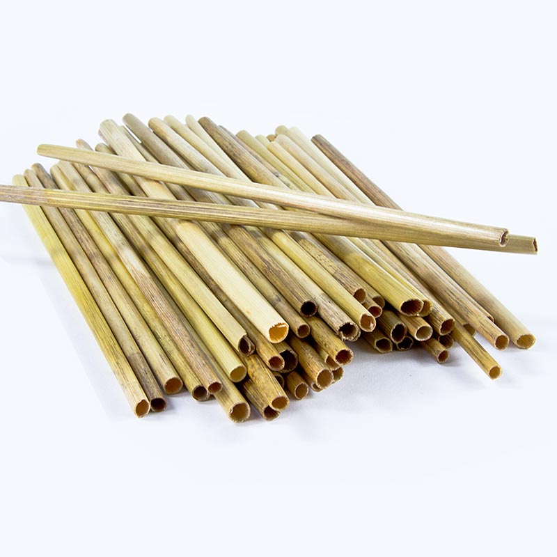 Naturstrå-sugrör "Strohmi", för longdrinks, 22 cm, 250 st