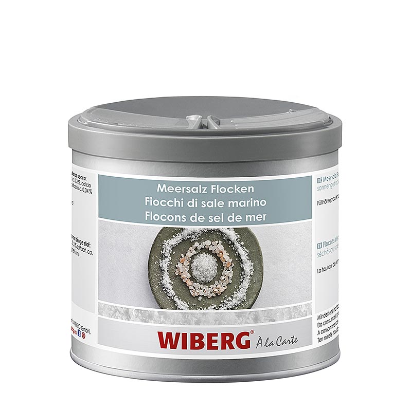 Wiberg havssaltflingor, soltorkade, 350 g