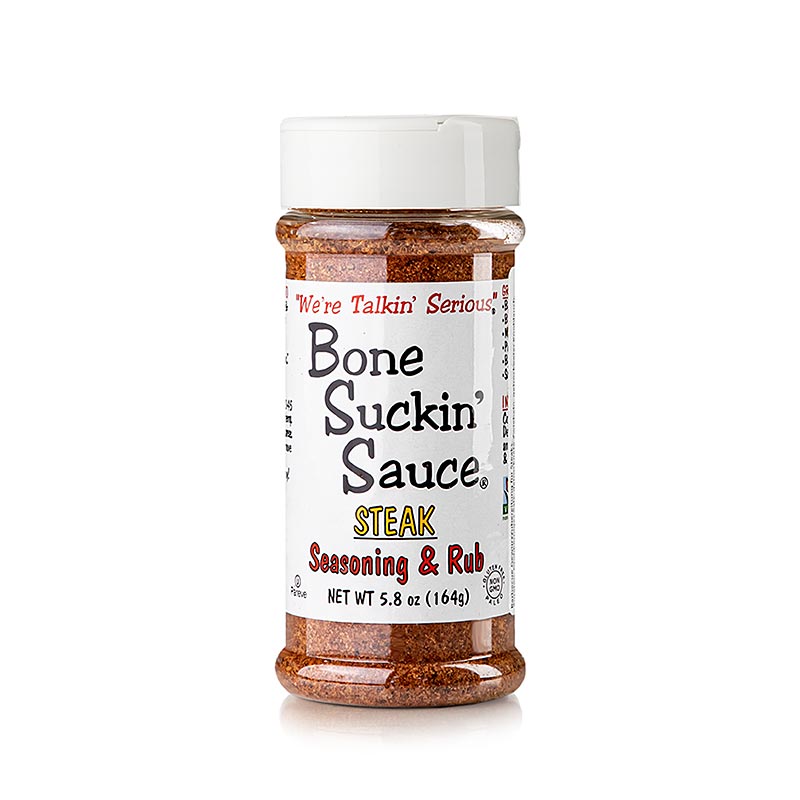 Bone Suckin´ Steak Seasoning & Rub´, BBQ-kryddblandning, Ford´s Food, 164 g