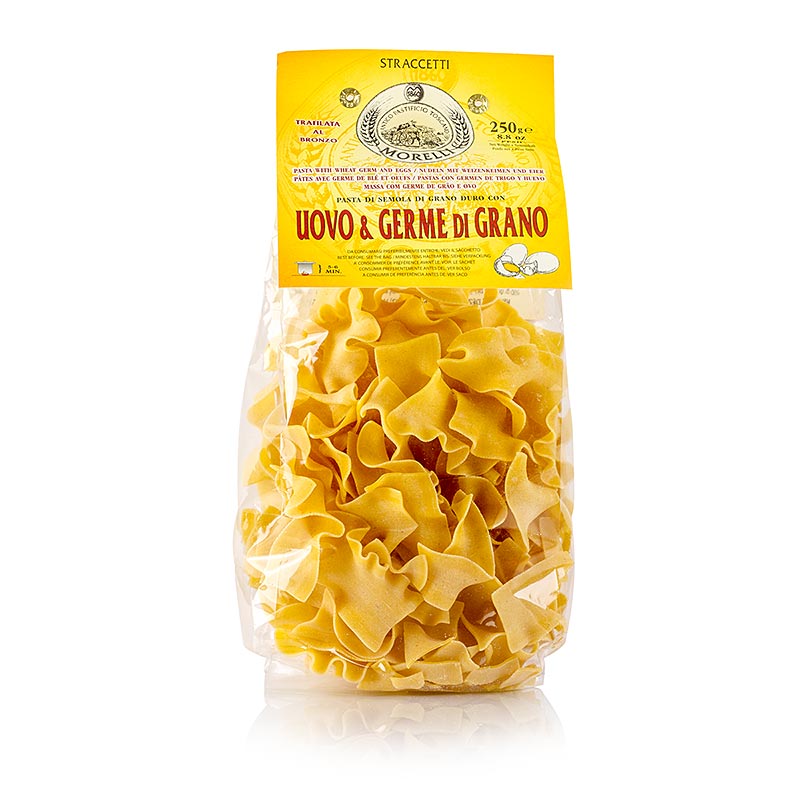 Morelli 1860 Straccetti, Germe di Grano, med ägg och vetegroddar, 250 g