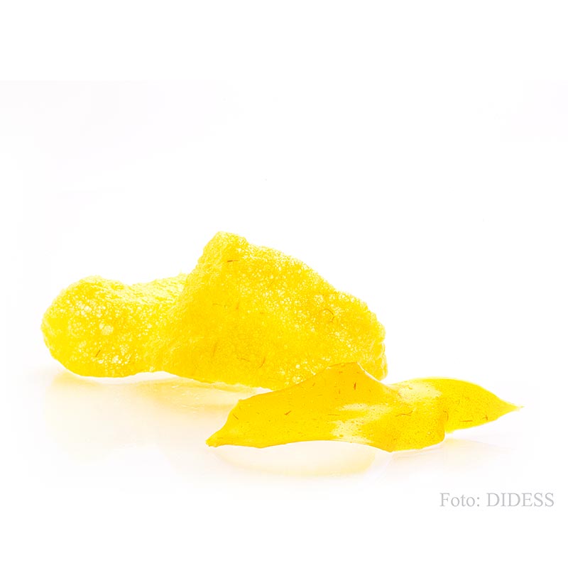 Kroepoek med saffran, obakad, gul, 105 g, 48 st
