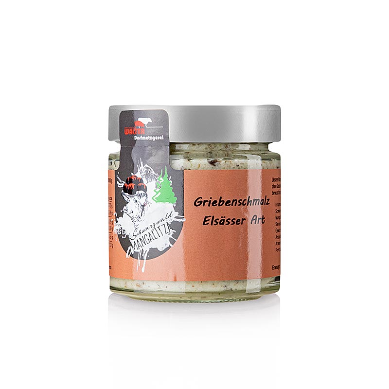 Fett på elsaiskt vis, Mangalitza-ullgris, 140 g