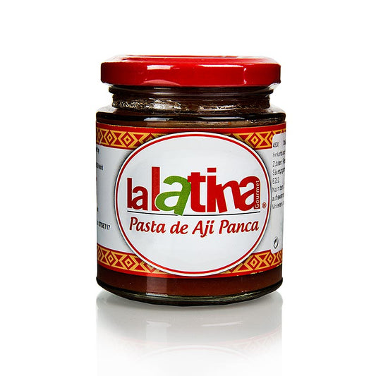 Chilipasta, röd, Pasta de Aji Rojo Panca - lalatina, från Peru, 225 g