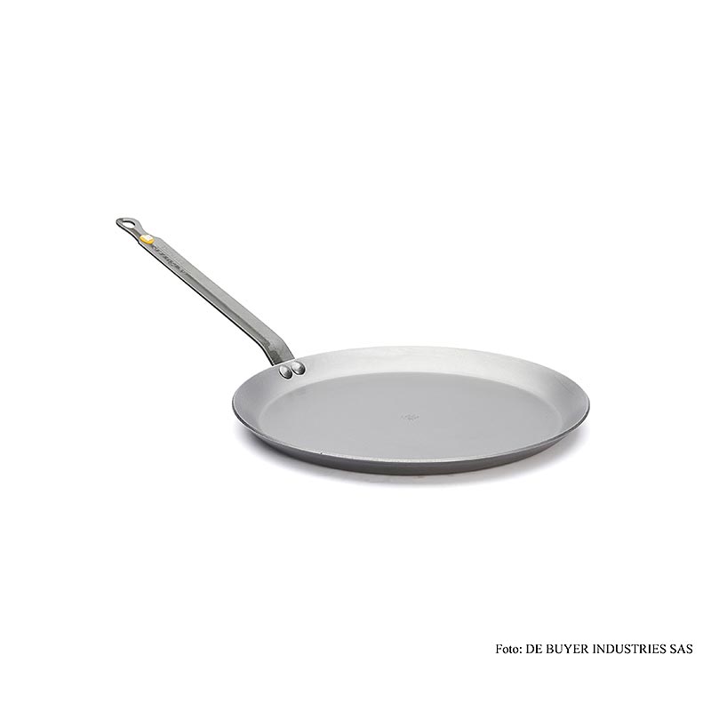 deBUYER "Mineral B Element" järnpanna "Pancake", ø 26 cm, 1,5 cm hög, 1 st