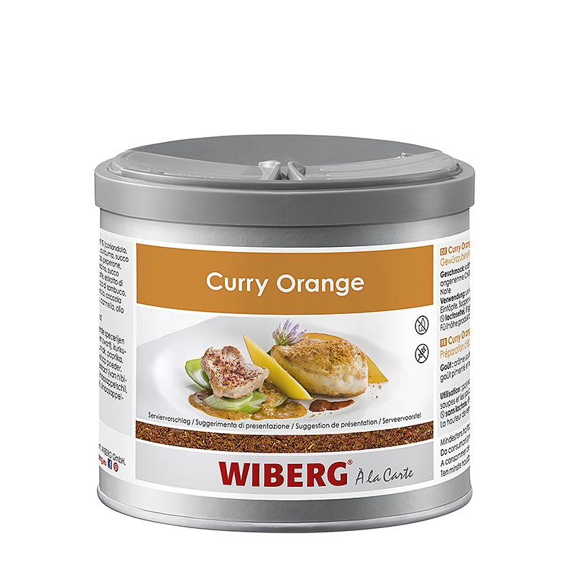 Wiberg Curry Orange, med rostade kryddor, 280 g