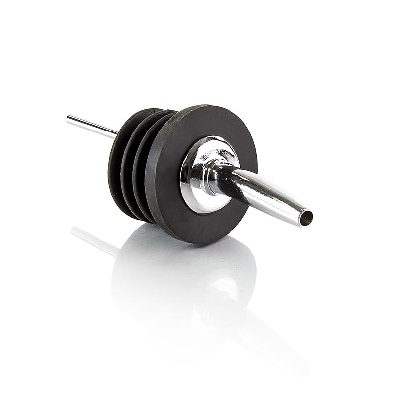 Flaskuthällare – Pour-Rite, med droppring, rostfritt stål, 11 cm lång, ø 4 cm, 1 St