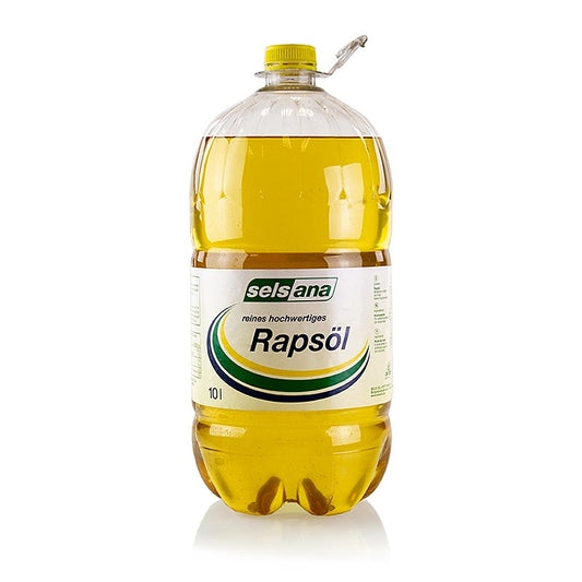 Rapsolja (vegetabilisk olja), 10 l dunk, selsana, 10 l