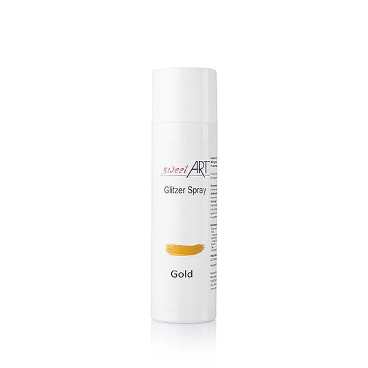 Glitterspray, guldglänsande, Sweet Art, 250 ml