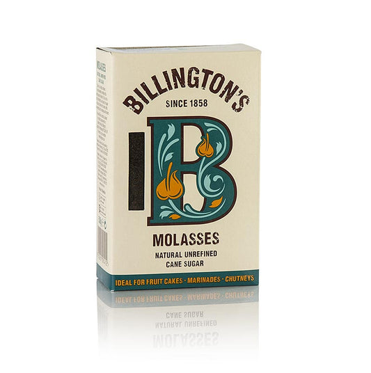 Melasssockerpulver, mörkt, råsocker, kraftig arom, Billington's, 500 g