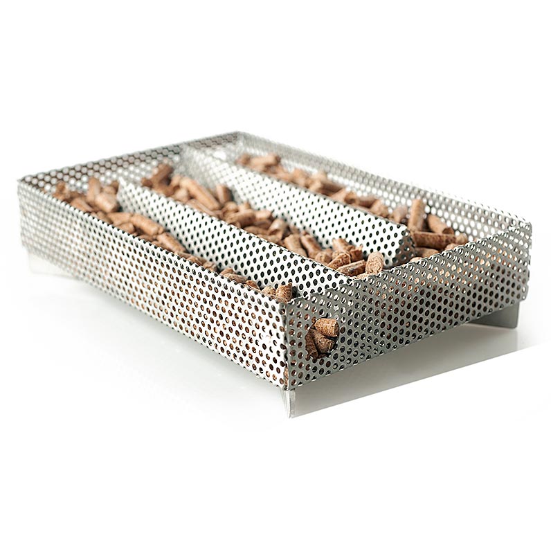 Tillbehör – A-Maze-N, insats för rökning med pellets, rektangulär, 20,5x14x5 cm, 1 St