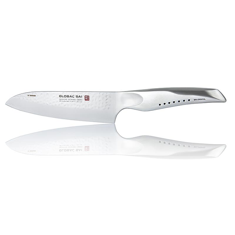 Global SAI-01 Kockkniv, hamrad design, 19 cm, 1 st