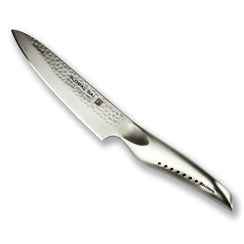 Global SAI-M02 universalkniv, hamrad yta, 14,5 cm, 1 st