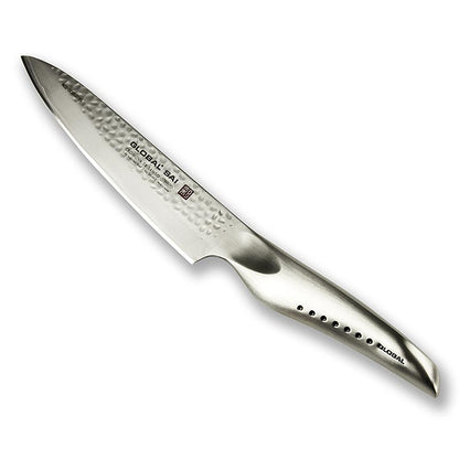 Global SAI-M02 universalkniv, hamrad yta, 14,5 cm, 1 st