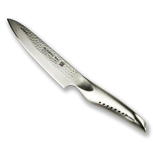 Global SAI-M02 universalkniv, hamrad yta, 14,5 cm, 1 st