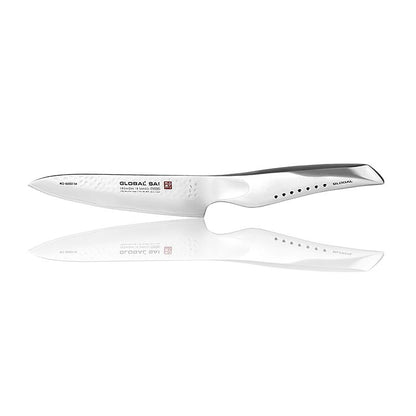 Global SAI-M02 universalkniv, hamrad yta, 14,5 cm, 1 st