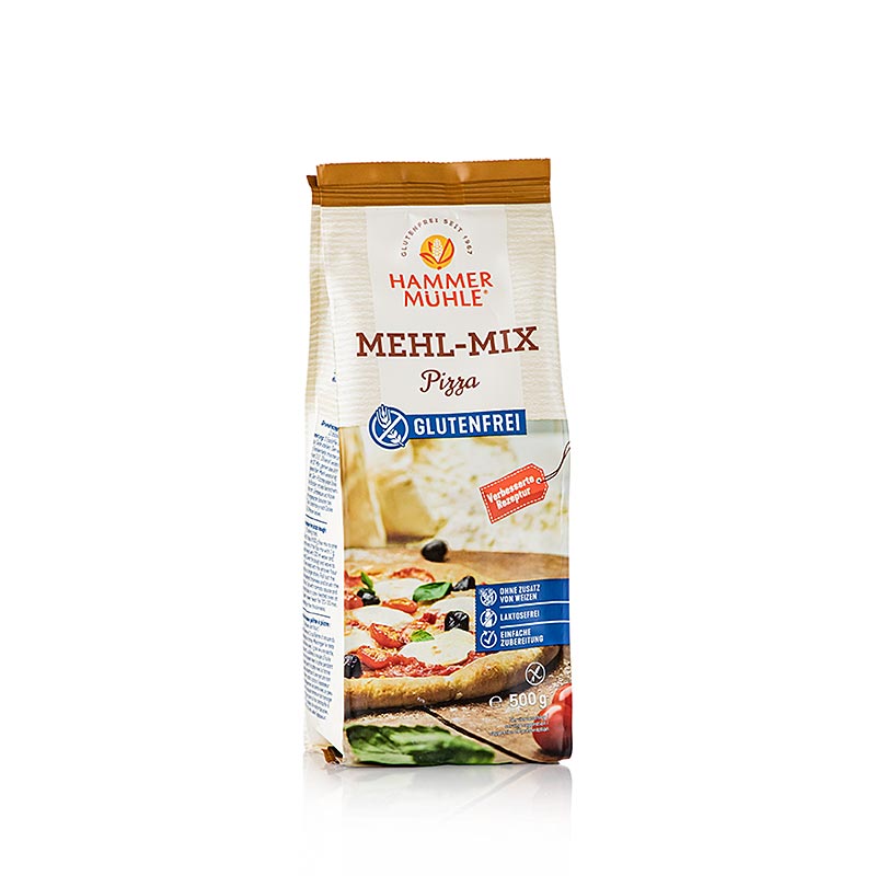 Pizzablandning, glutenfri, Hammermühle, 500 g