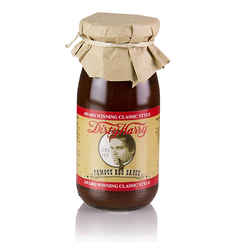 Dirty Harry´s Famous BBQ Sauce, ekologisk, vegansk, 250 ml
