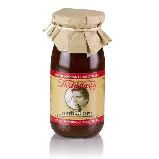 Dirty Harry´s Famous BBQ Sauce, ekologisk, vegansk, 250 ml