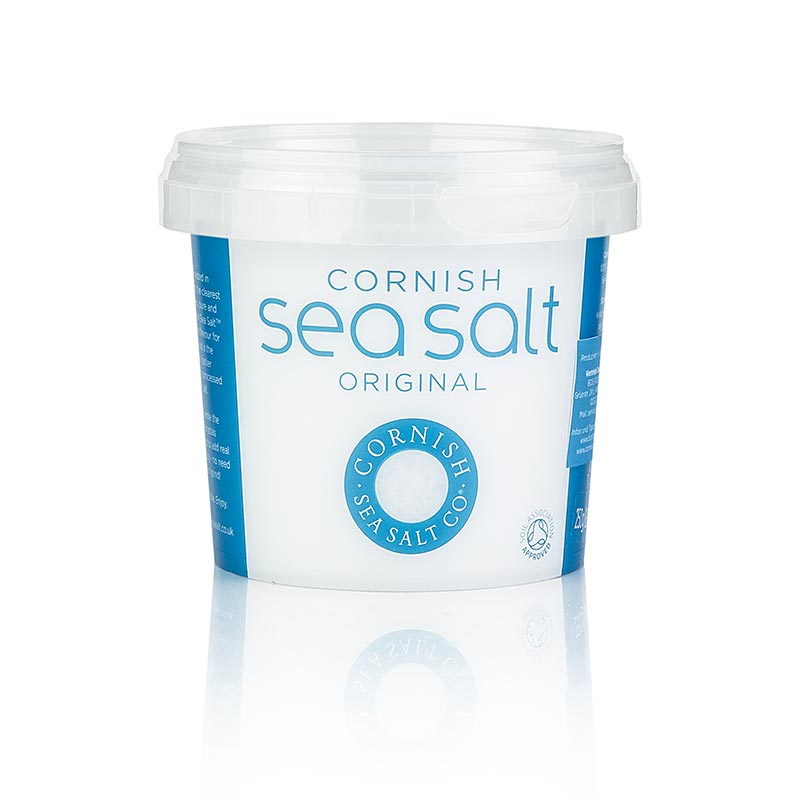 Cornish Sea Salt, havssaltflingor från Cornwall/England, 225 g
