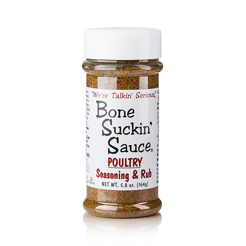 Bone Suckin´ Geflügel Seasoning & Rub´, BBQ-kryddblandning, Ford´s Food, 164 g