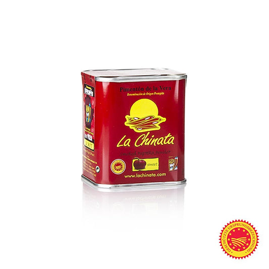 Paprikapulver – Pimentón de la Vera DOP/g.U., rökt, söt, La Chinata, 70 g