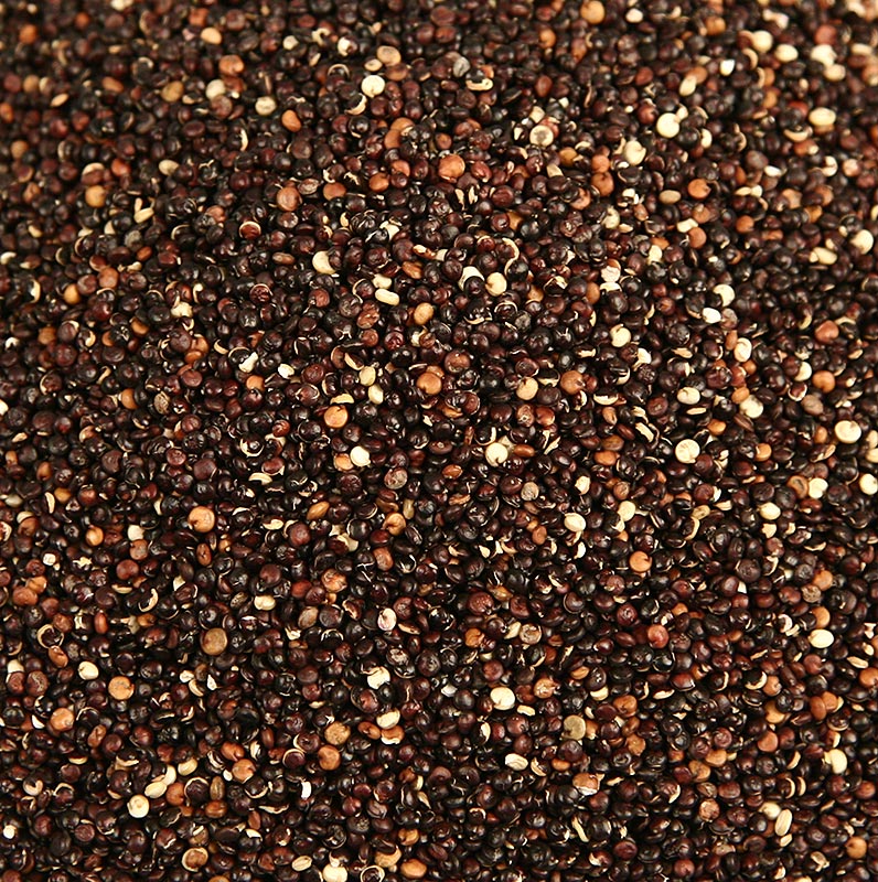 Quinoa, hel, svart, inkafolkets mirakelkorn, ekologisk, 1 kg