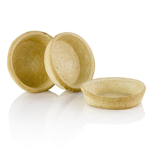 Smördegstartletter för quiche, 2,1 cm höga, ø 8,5 cm, Pidy, 1,31 kg, 72 st