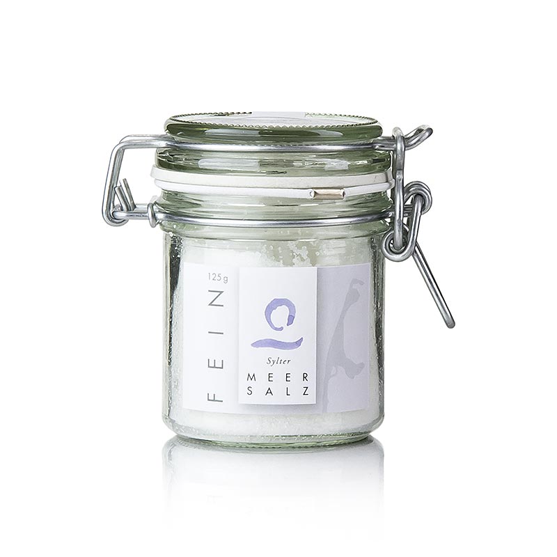 Sylter havssalt, fint, 125 g
