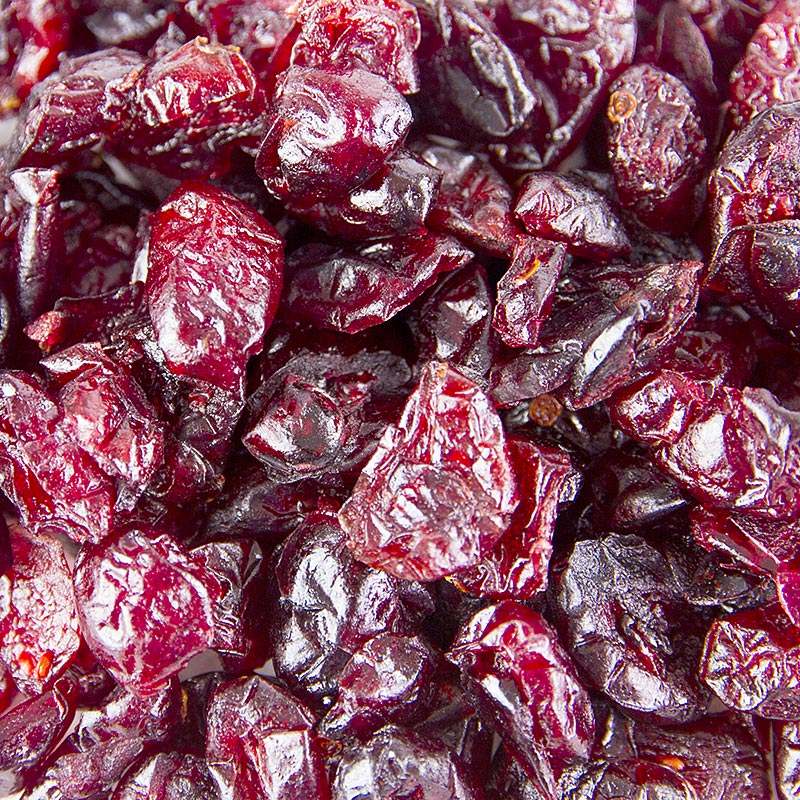Gewürzgarten ljusa tranbär, torkade, osvavlade, sockrade, 120 g