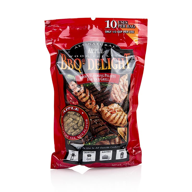 Grill BBQ – rökningspellets av äppelträ, 450 g