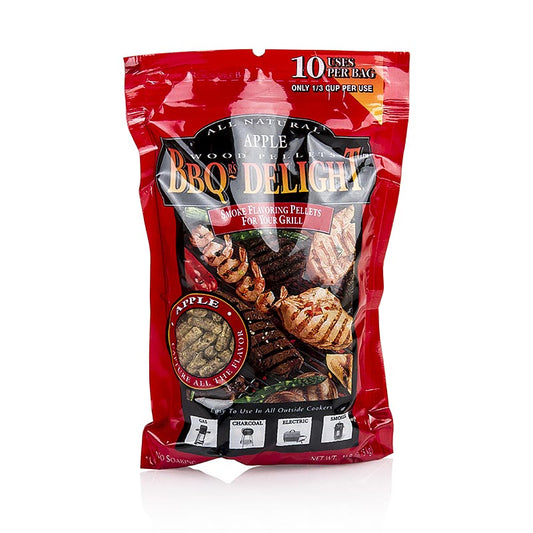 Grill BBQ – rökningspellets av äppelträ, 450 g